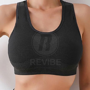 Comfortable High Quality Solid Front Logo Yoga Short Sets Breathable Elastic Waist 2-Piece Summer Collection - Product Image 4