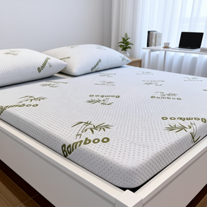 <span class=keywords><strong>Surmatelas</strong></span> en mousse à mémoire <span class=keywords><strong>de</strong></span> <span class=keywords><strong>forme</strong></span> pour lit double, pliable, design moderne, pour soulager les maux <span class=keywords><strong>de</strong></span> dos, housse en polyester lavable, utilisation en chambre à coucher ou à l'hôtel - Product Image 1