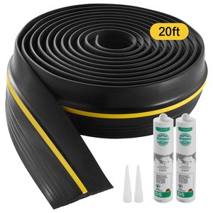 Guarnizione Universale Impermeabile da 20 Piedi per Porta del Garage con Adesivo per Soglia - Product Image 1