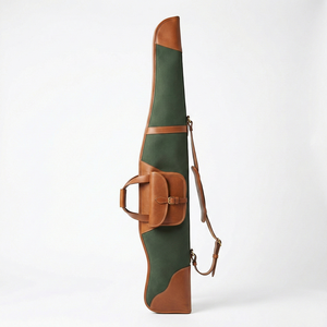 Housses de fusil de chasse en cuir personnalisées de haute qualité, best-sellers, fabrication OEM, qualité supérieure, en vente. - Product Image 2
