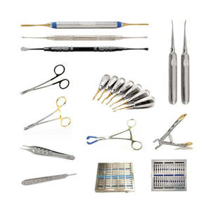 Kit Dental Manual para Cirugía Oral e Implantología, Juego de Instrumentos Microquirúrgicos de Acero Inoxidable, Clase II CE OEM por Dentavex - Product Image 6