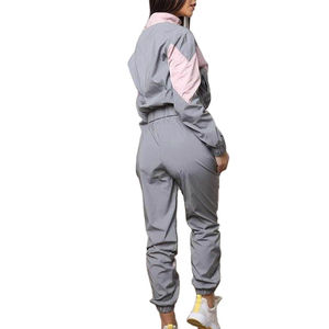 Survêtement de sport 2 pièces en nylon imprimé de haute qualité pour femme, collection hiver 2026, vente en gros pour adultes - Product Image 5