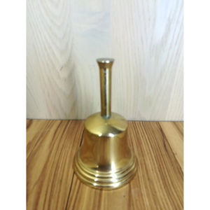 Nueva Campana Metálica Navideña Vintage, Artesanía Decorativa, Campana de Acero Inoxidable, Chapada en Oro Brillante, Campana Espiritual - Product Image 1