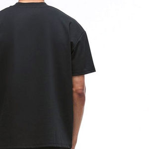 T-shirts pour hommes en coton 100% de qualité supérieure, coupe ample, surdimensionnés, infroissables, épais, respirants, personnalisables, à manches courtes, vente en gros - Product Image 6