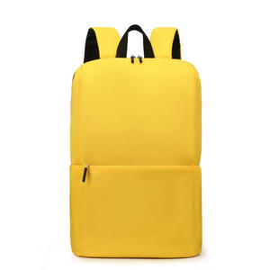 Solid Color Unisex Oxford Sports <b>Backpack</b> Zipper Polyester Custom Logo <b>Large</b> Capacity Multi-functional <b>School</b> Travel Bag - Product Image 2