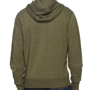 Sweat-shirts unisexes à capuche zippés en molleton épais, personnalisables avec impression DTG et broderie, effet délavé, respirants et légers pour l'hiver - Product Image 4