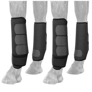 Bottes de compression thérapeutiques pour chevaux – Protection pour l'écurie et l'extérieur - Product Image 1