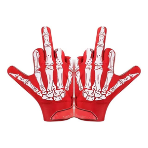 Your Own Design American Football Gloves Latest Design Wholesale Cheap Price Custom Printed American Football Gloves Low MOQ - Product Image 6