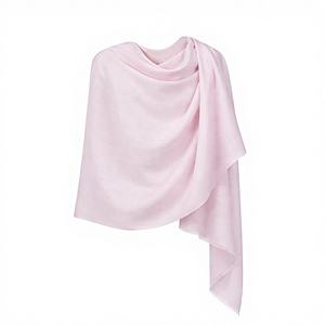 Écharpe VIC pour femme en cachemire et laine fine, faite à la main en Inde, modèle Chinar Jk Booti, 70x200 cm, respirante, pour usage quotidien et extérieur en hiver - Product Image 1