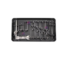 Kit d'instruments de rétraction de la colonne cervicale antérieure, manuel, en acier, instruments chirurgicaux orthopédiques, usage hospitalier, réutilisable, certifié CE