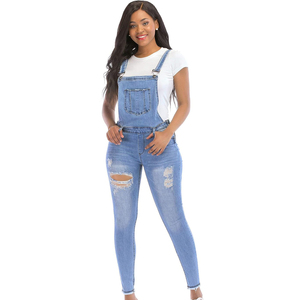 2024 Trendy Korean Women's Romper Seamless One Piece Denim <b>Jumpsuit</b> Breathable Crop Top Cut-out Formal <b>Workout</b> Yoga Gym Print - Product Image 1
