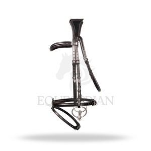 Brida de equitación inglesa de tamaño completo para control de caballos - Product Image 4