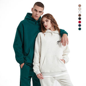 Conjuntos de Ropa Cálida para Hombre y Mujer, Otoño-Invierno, Sudadera con Cierre y Cuello Alto, Pantalones, Chándales Cálidos, Camisetas Deportivas para Hombre - Product Image 1