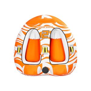 Gommone Gonfiabile Trainabile per 2 Persone, Tubi in PVC per Sport Acquatici con 2 Cabine, Capacità 340 libbre - Product Image 1