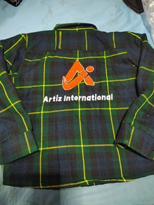 ARTIZ INTERNATIONAL Men's Plaid Flannel Shirt <b>Jacket</b> Removable Hoodie Thermal <b>Fleece</b> <b>Lined</b> Streetwear Winter Style Wholesale - Product Image 1