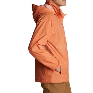 Hot Selling <b>Plus</b> <b>Size</b> Waterproof Custom Windbreak Men Winter Stand Collar Front Logo Hunting Outdoor <b>Rain</b> <b>Jacket</b> Premium Quality - Product Image 2
