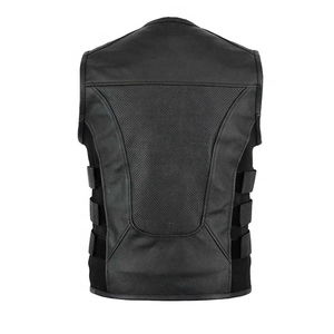 Chaleco de Cuero para Hombre de Alta Calidad a Precio de Mayoreo |   Chalecos de Cuero para Hombre, Transpirables, de Cuero Puro, Material de Alta Calidad - Product Image 2