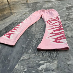 Conjuntos de Sudadera con Capucha y Pantalones de Chándal de Algodón 100% de Tallas Grandes para Invierno, Estilo Urbano, Transpirables, de Secado Rápido, con Efecto Apilado y Corte Acampanado - Product Image 6