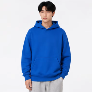 เสื้อฮู้ดผ้าฝ้ายฟลีซแบบสั่งทำ แบรนด์ส่วนตัว ขายส่ง ผู้ผลิต OEM ผลิตจำนวนมาก เสื้อผ้ากันหนาวหนานุ่ม ผู้จัดจำหน่าย - Product Image 4