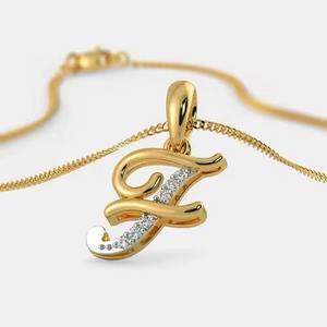 Colgante de Letra de Plata de Ley 925 con Moissanita, Chapado en Plata y Rodio, Unisex, Regalo Moderno, Elegancia Personalizada, Certificado GRA - Product Image 1