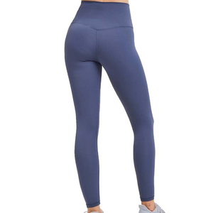 High Waist Yoga Pants Women Padded Winter Leggings <b>Warm</b> Fleece <b>Tights</b> Custom Logo Wholesale Gym Outdoor Sportswear - Product Image 2