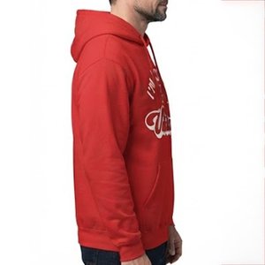 Nouveautés – Sweat à capuche rouge personnalisé pour homme avec logo et impression « I'm Not Old I'm Vintage », en coton tricoté décontracté pour l'automne - Product Image 4