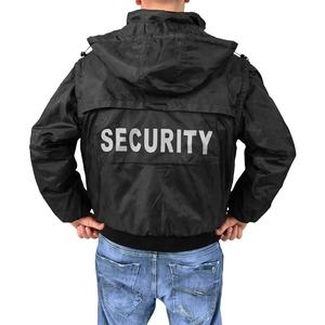 Uniformes réfléchissants de logo de veste de garde de sécurité pour les hommes - Product Image 2