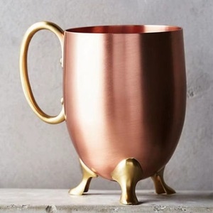Tasses à Moscow Mule élégantes et écologiques en cuivre pur, personnalisables pour les occasions de mariage, fabriquées à la main en Inde - Product Image 5
