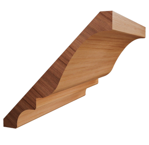 Molduras de Madera Sólida Modernas de Primera Calidad, Fabricadas por OEM, Molduras de Pared de Aliso, Molduras de Corona y Zócalo, Precio Competitivo para Villas, Hospitales y Hoteles - Product Image 1