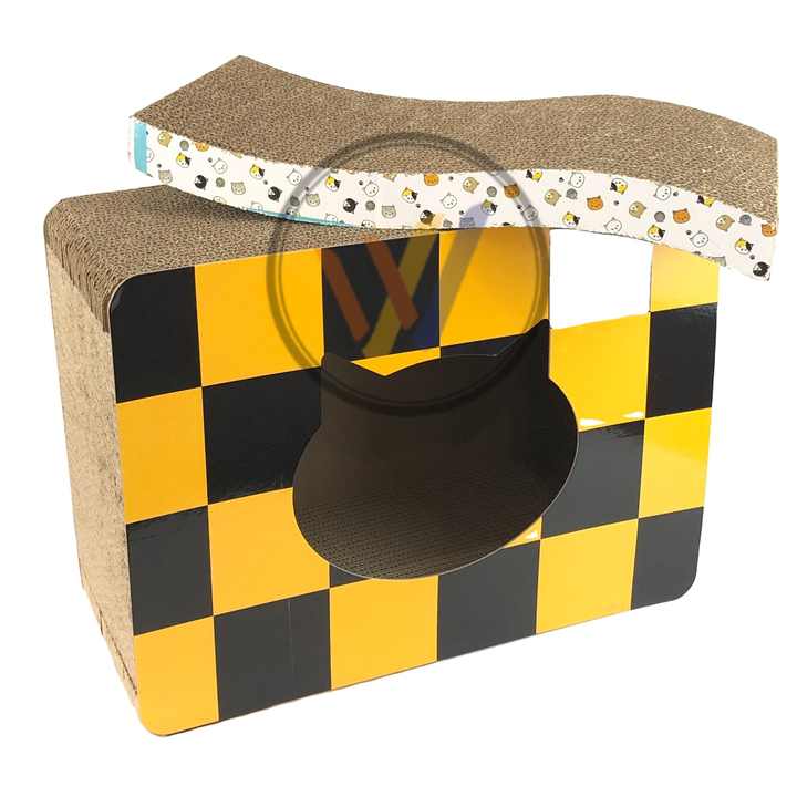 High Recommend Export Paper Cat Scratcher Cat Scratching Sleeping Playing Customized Color Size From Vietnam Vendor Ms.Christin