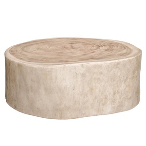 Tabouret rond créatif fait main sur mesure, tabouret américain, souche, hôtel, bois de cèdre massif, tabouret en bois, modèle thaïlandais, Thaïlande - Product Image 1