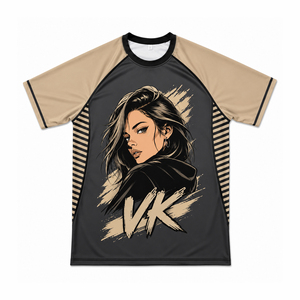 Camiseta de Moda con Diseño Personalizado, Estilo Urbano, Unisex, Casual, de Gran Tamaño, con Estampado por Sublimación de Primera Calidad, Top Moderno para el Verano - Product Image 3