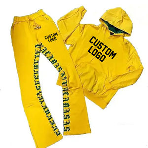 Survêtement de sport personnalisé au meilleur prix pour hommes, vêtements de sport pour jogging, course à pied et entraînement, en coton respirant et à séchage rapide - Product Image 1