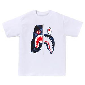 เสื้อยืด Bape ขายดี สไตล์ลำลอง สปอร์ต ทรงโอเวอร์ไซส์ ใส่สบาย ผ้าเจอร์ซีย์คอตตอน 100% แขนสั้น พิมพ์ลาย ระบายอากาศได้ดี - Product Image 2