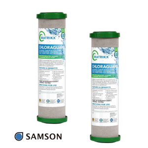 ไส้กรองน้ำกำจัดคลอรามีน MATRIKX Chloraguard ของแท้นำเข้า ประสิทธิภาพสูง คาร์บอนเกรดพรีเมียม - Product Image 1