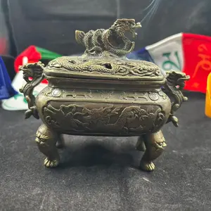 Premium Cultural Aroma <b>Bakhoor</b> Incense Burner Offering <b>Oud</b> Chips Use with Stylish Interior Impact - Product Image 6