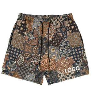 Shorts de sport respirants pour hommes, style streetwear, personnalisables, à motif uni, impression numérique, service OEM, prix de gros, 100% personnalisable - Product Image 5