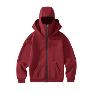 Sweat à capuche Ninja personnalisé brodé, style tendance, ultra doux, chaud, en polaire, unisexe, en coton, double couche, surdimensionné - Product Image 4