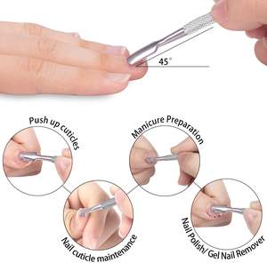 Coupe-cuticules de qualité supérieure en acier inoxydable, design moderne, pour soins personnels - Product Image 4