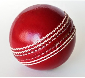 Balles de cricket Offre Spéciale en cuir de couleur blanche professionnelle de qualité supérieure Logo de couleur personnalisé nouveauté balles de cricket dures - Product Image 3
