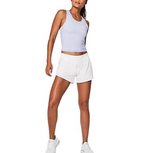 2021 nueva llegada de alta calidad para mujer Fitness gimnasio correr Yoga pantalones cortos transpirables ropa deportiva al por mayor - Product Image 1