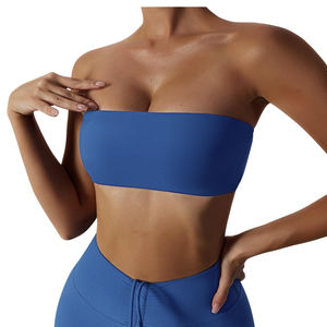 Sujetador Deportivo para Mujer, Ropa de Fitness y Yoga, Alta Sujeción, Sin Costuras, Cómodo, Transpirable, Elástico, Sin Varillas, para Gimnasio, Entrenamiento, Ropa Deportiva Activa - Product Image 3