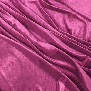 Tela de terciopelo 100% poliéster color cebolla, muy demandada, duradera, suave, teñida lisa, tejida, para hombres y mujeres, en venta. - Product Image 3