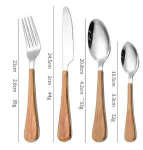 Cuchara para Servir Ensaladas de Acero Inoxidable Chapada en Oro de Primera Calidad, Apta para Lavavajillas, para Cocina, Hotel, Calidad de Exportación, Venta al Por Mayor - Product Image 6