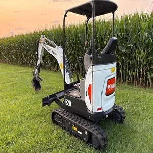 Mini-excavatrice Bobcat E20 haut de gamme avec design compact, performances de creusement puissantes et fonctionnement hydraulique fiable - Product Image 4