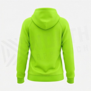 เสื้อฮู้ดผู้หญิงขายส่ง ผ้าไม่เป็นขุย ระบายอากาศได้ดี สไตล์สตรีทแวร์ เสื้อสเวตเชิ้ตแบบพื้นฐาน สีสันปรับแต่งได้ - Product Image 2