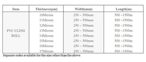Rollo de Película de PVC Transparente y Suave para Uso Químico Industrial - Product Image 2