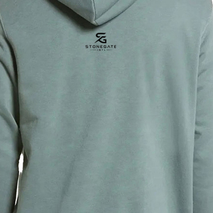 Sweat-shirt à capuche surdimensionné pour homme, doublé polaire, avec cordon de serrage et poche, collection hiver 2026 - Product Image 6