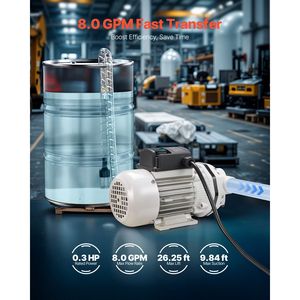 DEF Transfer <b>Pump</b> 8 GPM Diaphragm <b>Electric</b> <b>Water</b> <b>Pump</b> Self Priming with Diesel Exhaust Fluid for Irrigation Automotive Urea Oil - Product Image 2