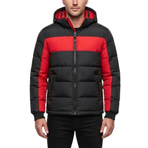 Premium Quality Wholesale <b>Puffer</b> <b>Jacket</b> <b>Men</b> Solid Clean <b>White</b> Monochrome Hooded Heavyweight Windproof <b>Puffer</b> <b>Jackets</b> - Product Image 3
